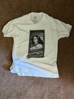 White Graphic Tee - Men's Casual Shirt